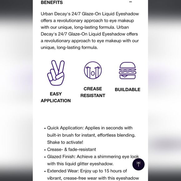 Urban Decay 24/7 Glaze-On Shadow Glazed Liquid Eyeshadow - Picture 11 of 12